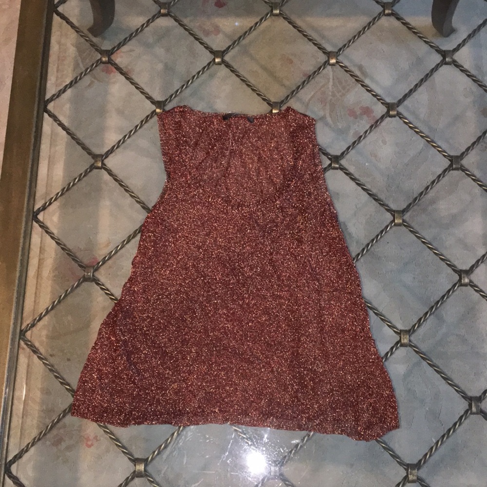 Avec Metallic top